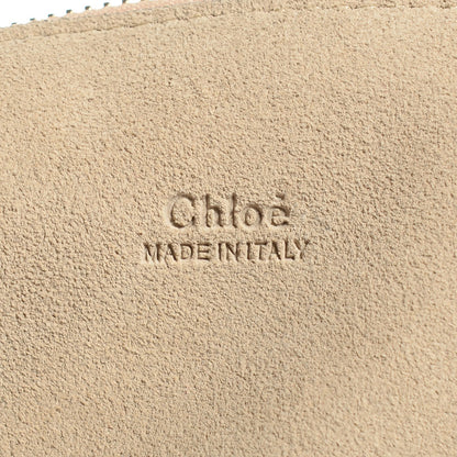 Chloe Suede Calfskin Medium Faye Shoulder Bag Black 6 of 9