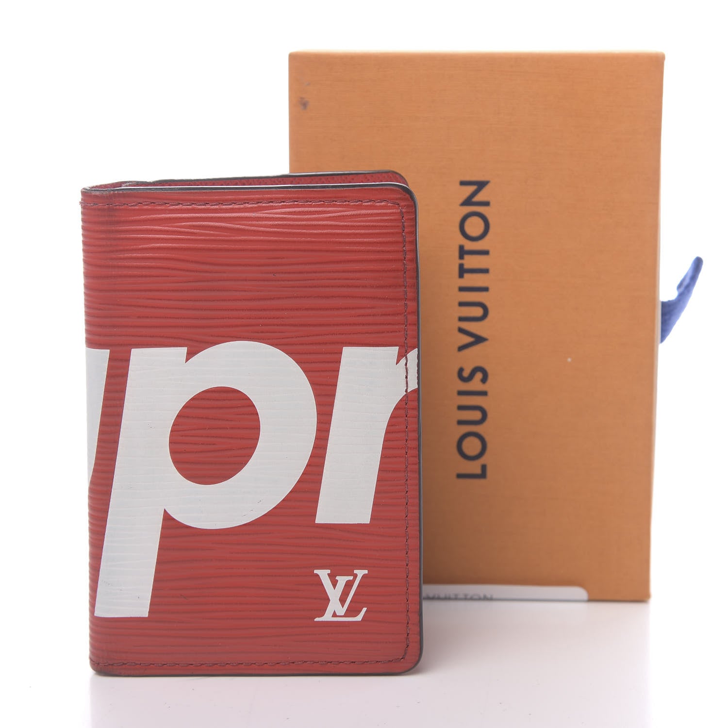 Louis Vuitton X SUPREME Epi Pocket Organizer Red 11 of 11