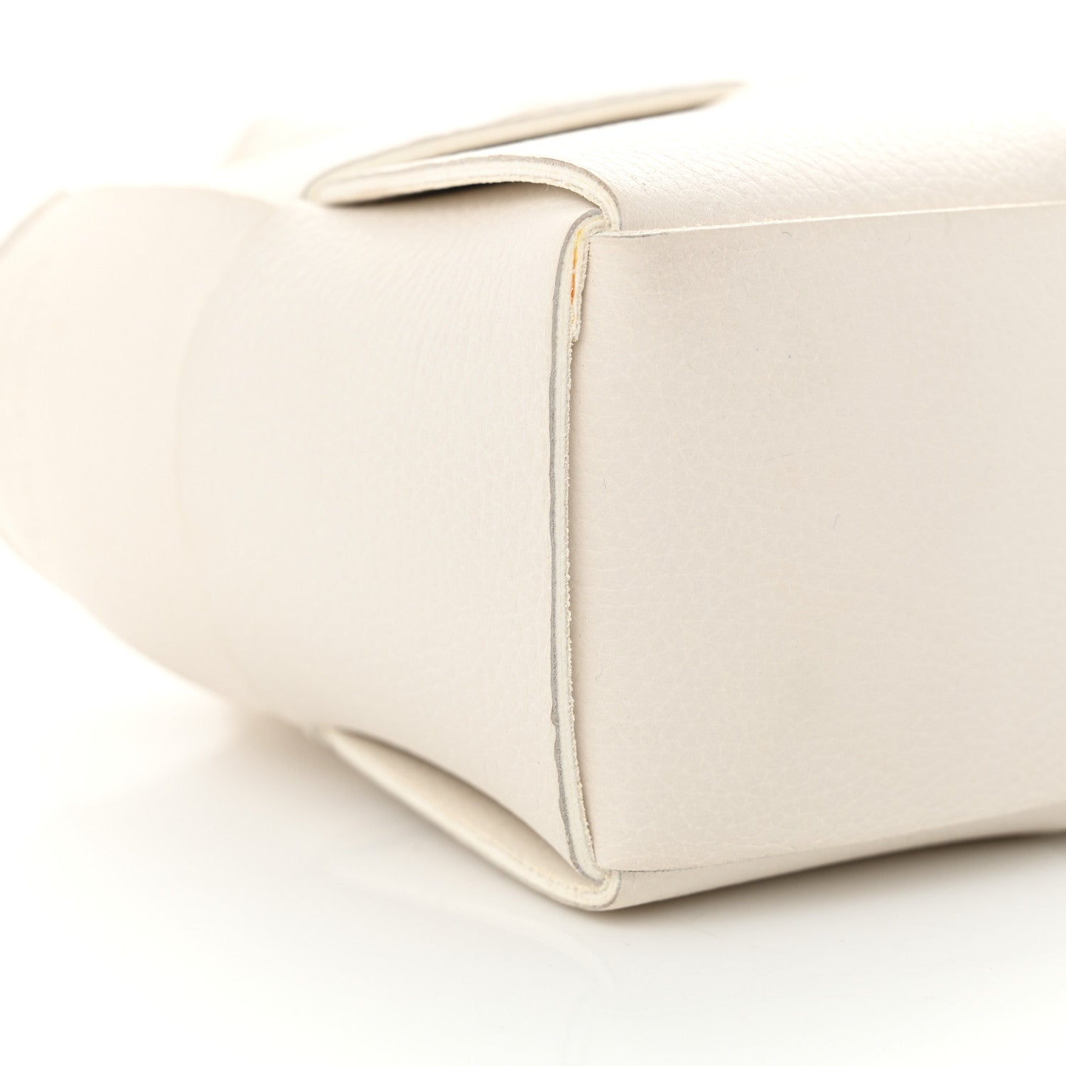 Bottega Veneta Lambskin Maxi Intreccio Candy Arco Tote White 9 of 12