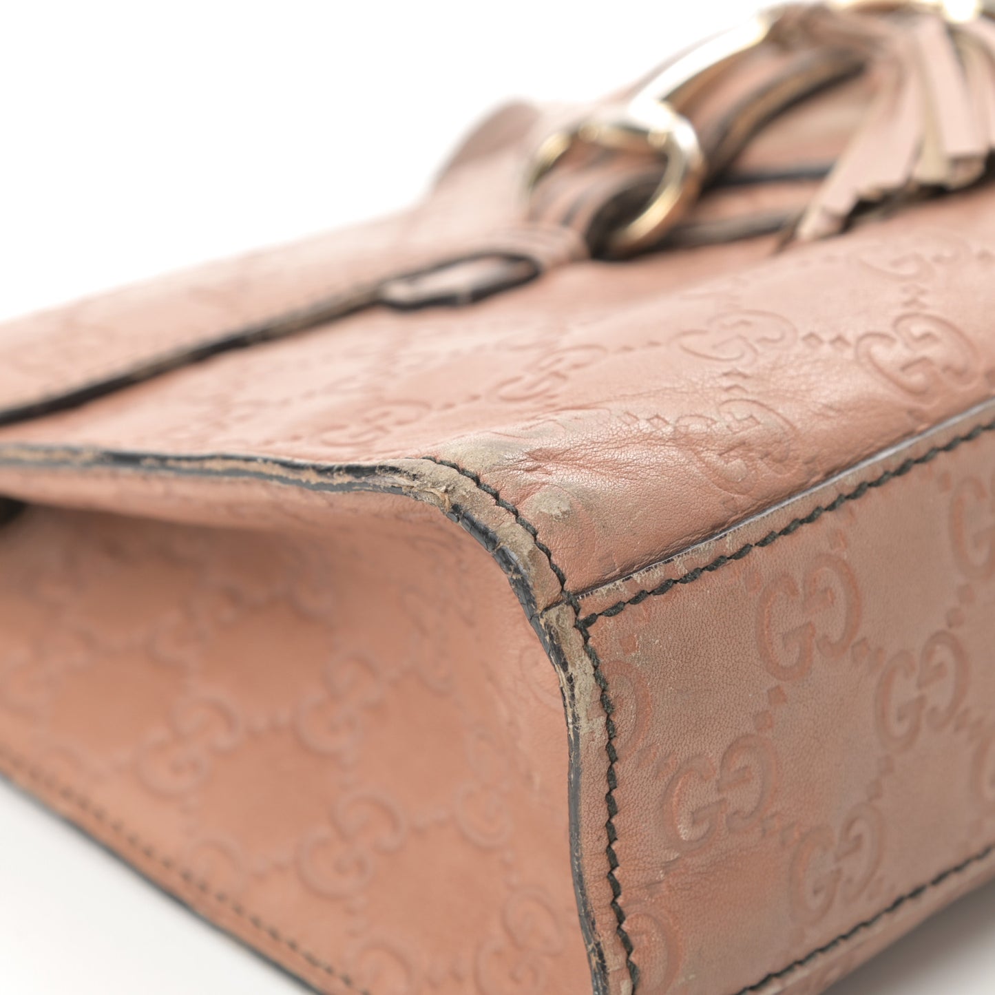 Guccissima Medium Emily Chain Shoulder Bag Camelia