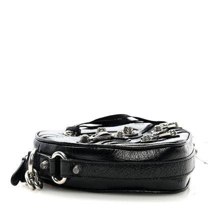 Balenciaga Agneau Arena Mini Le Cagole Heart Bag Black 4 of 7