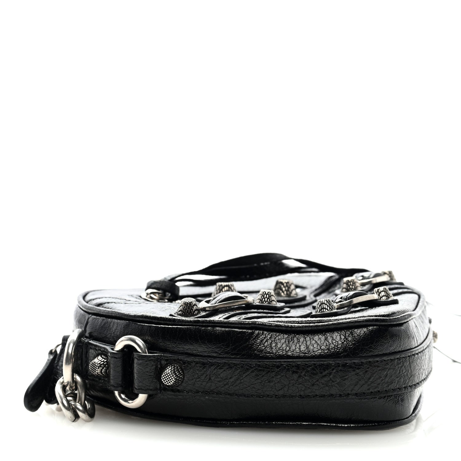 Balenciaga Agneau Arena Mini Le Cagole Heart Bag Black 4 of 7