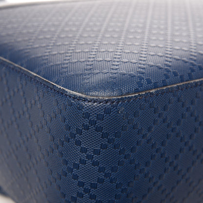 Gucci Diamante Medium Flap Messenger Bag Blue 10 of 19