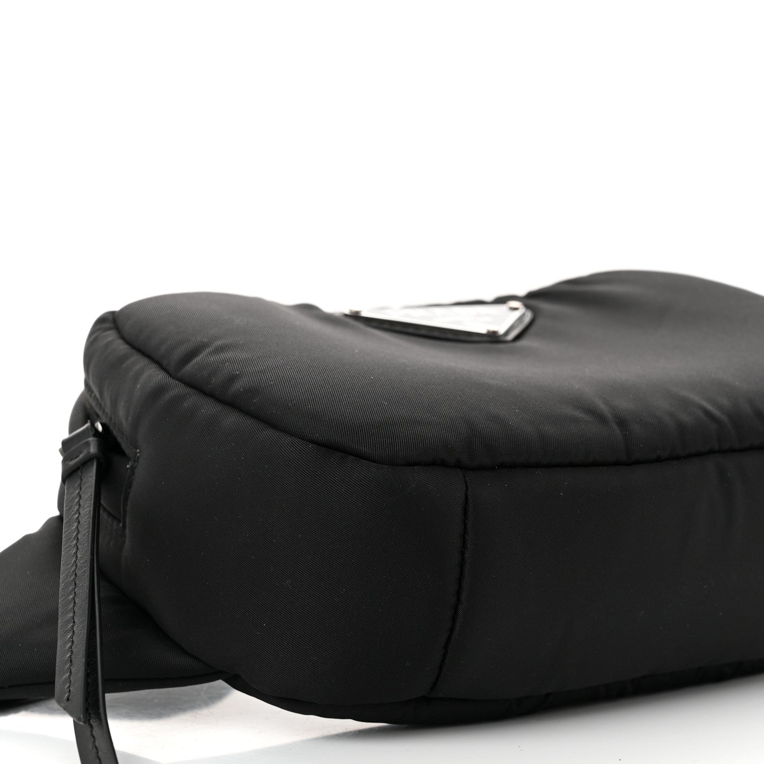 Prada Tessuto Nylon Soft Padded Belt Bag Black 10 of 14
