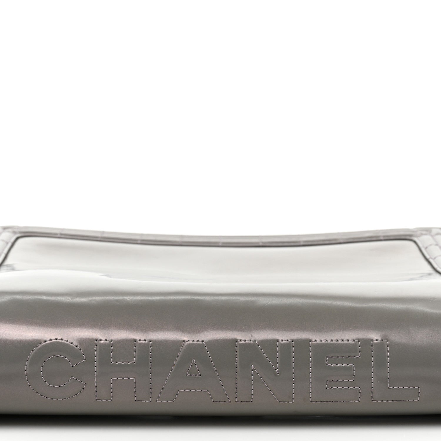 Chanel Glazed Calfskin Large Boy Flap Grey 18 of 18
