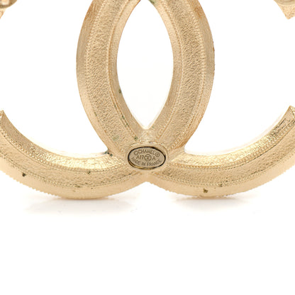 Chanel Pearl CC Brooch Gold 4 of 6