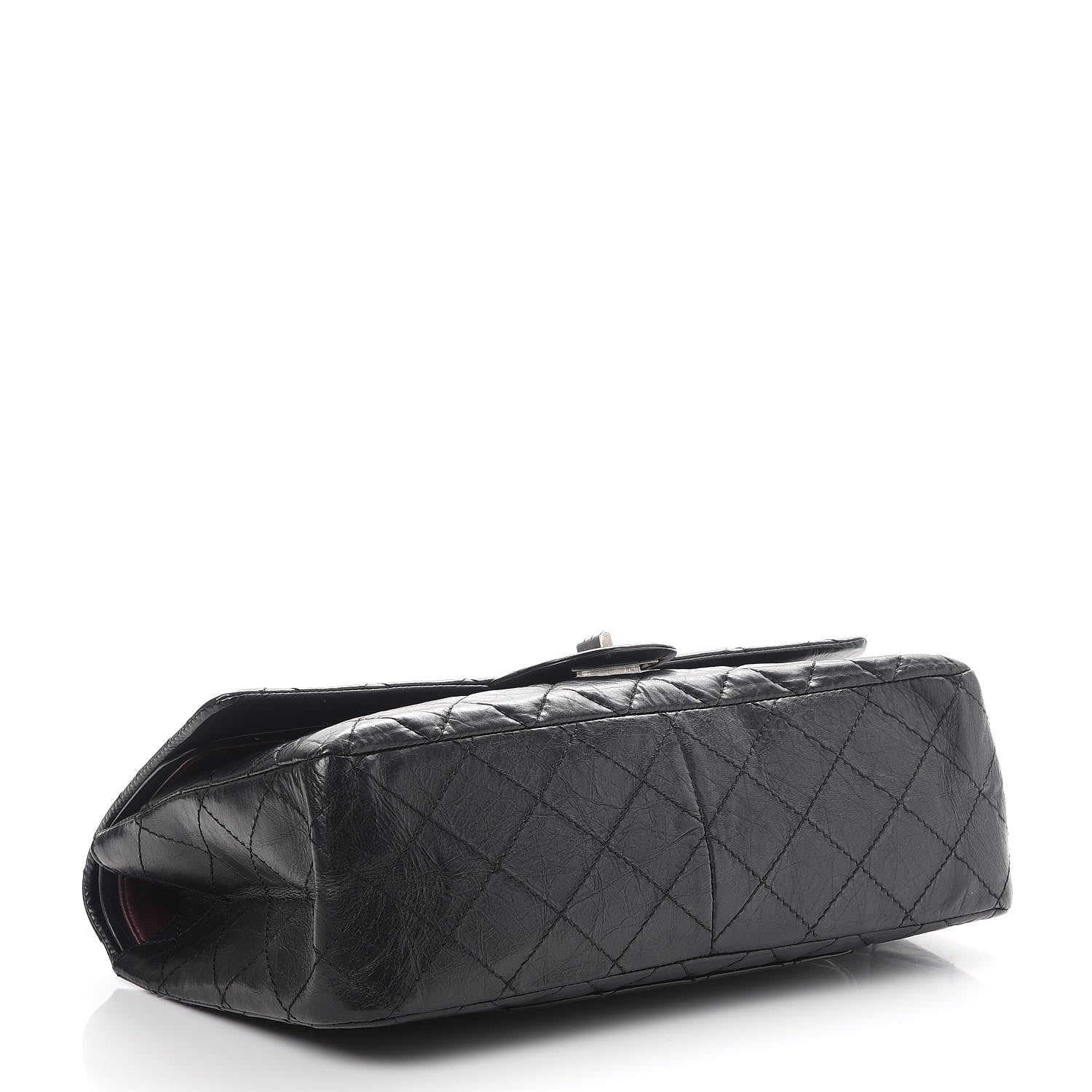 Chanel Aged Calfskin Quilted 2.55 Reissue 227 Flap Black 5 of 8