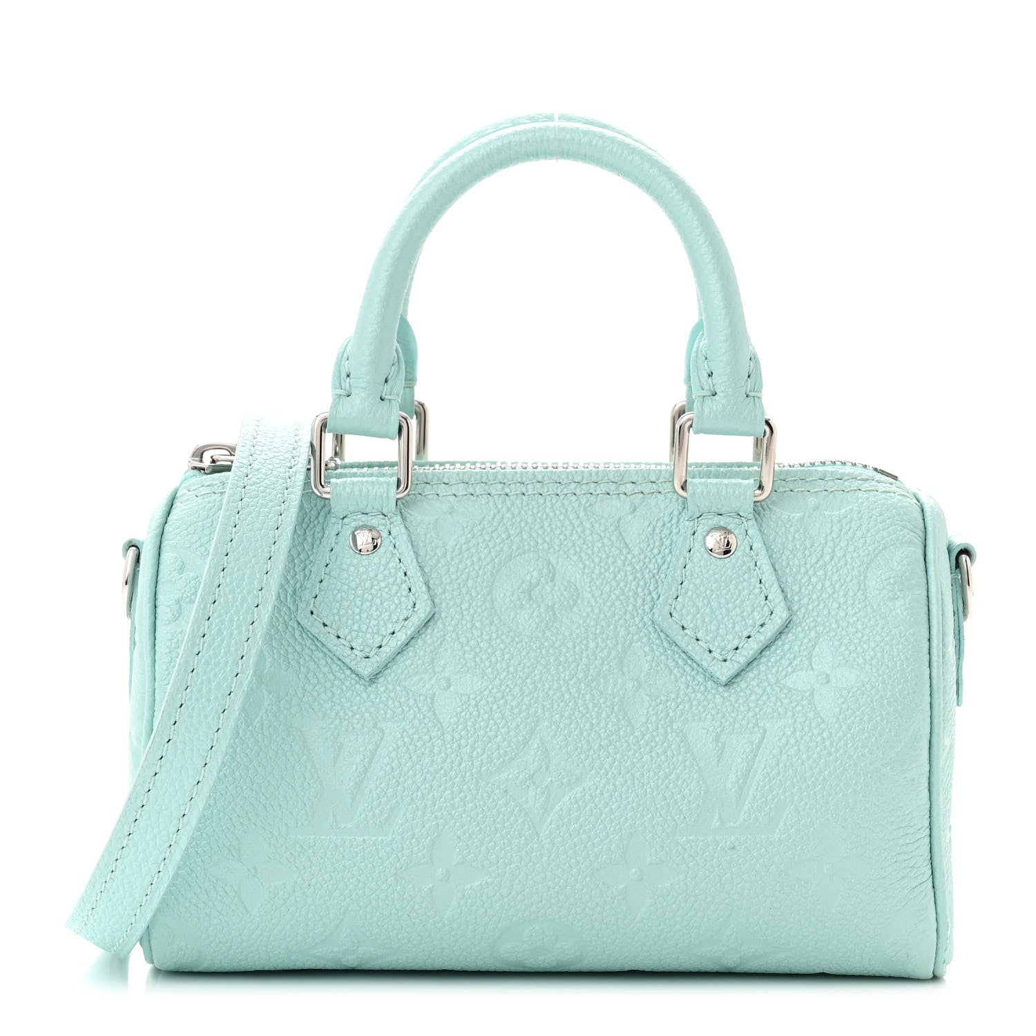 Louis Vuitton Empreinte Monogram Nano Speedy Pearly Lagoon Turquoise 1 of 9