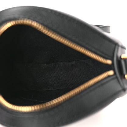 Versace Calfskin La Medusa Round Camera Bag Black 5 of 8