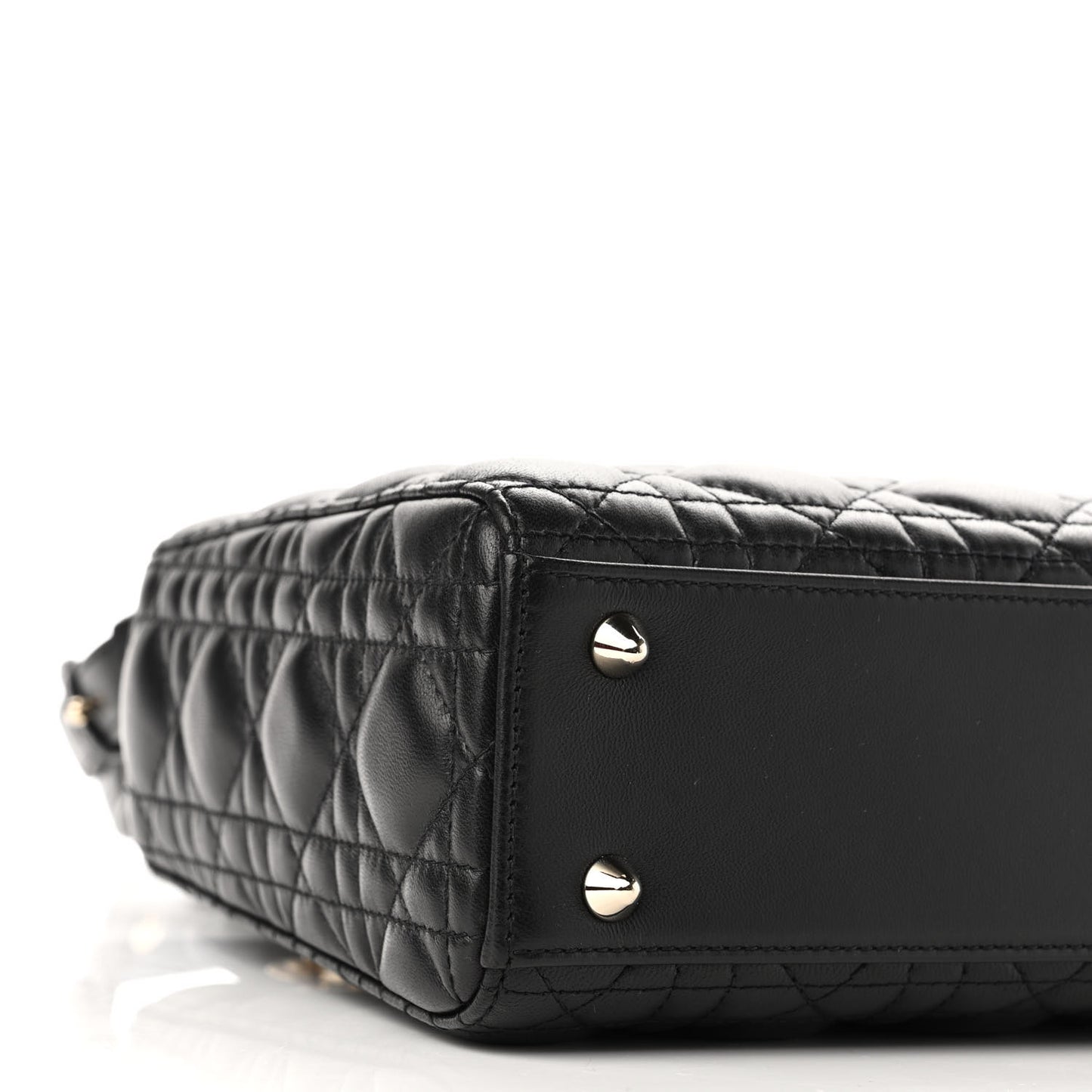 Lambskin Cannage Small My ABCDior Lady Dior Black