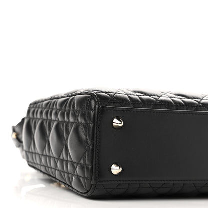 Christian Dior Lambskin Cannage Small My ABCDior Lady Dior Black 9 of 11
