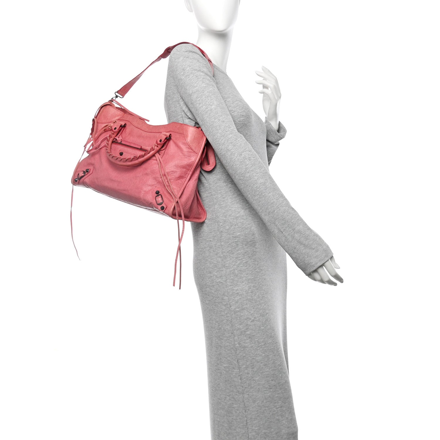 Balenciaga Agneau Classic Hardware City Pivoine 2 of 12