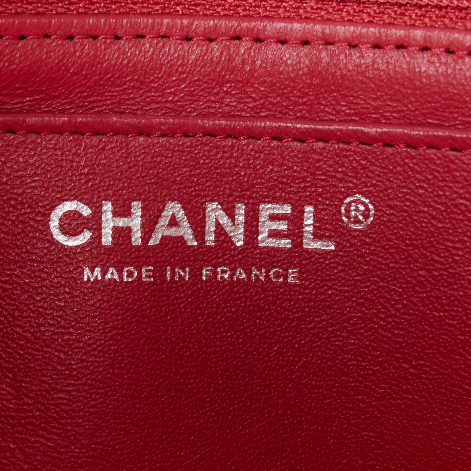 Chanel Caviar Quilted Mini Rectangular Flap Red 7 of 11