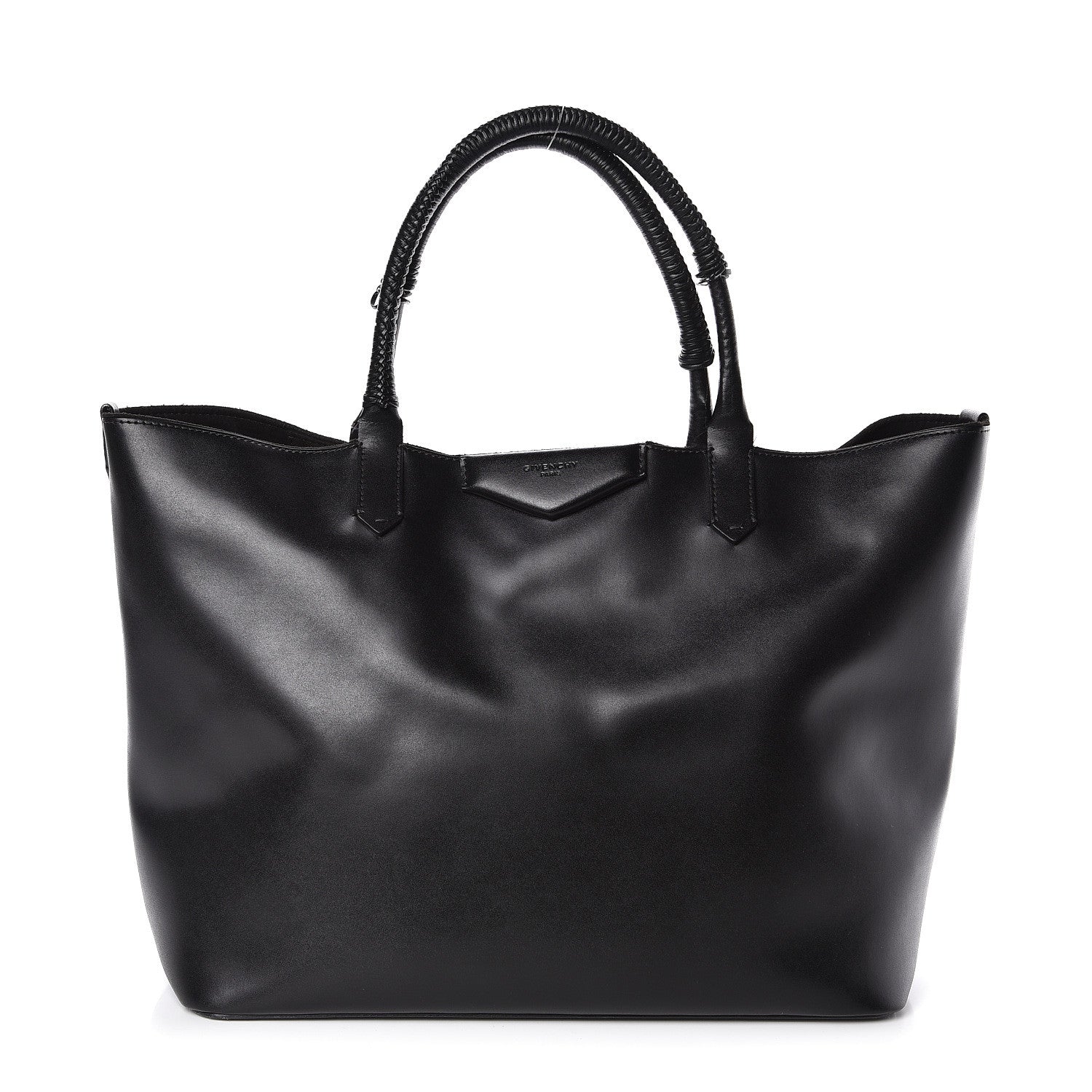 Givenchy Calfskin Large Antigona Whipstitch Handle Tote Black 1 of 18