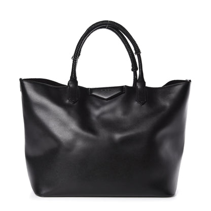 Givenchy Calfskin Large Antigona Whipstitch Handle Tote Black 1 of 18