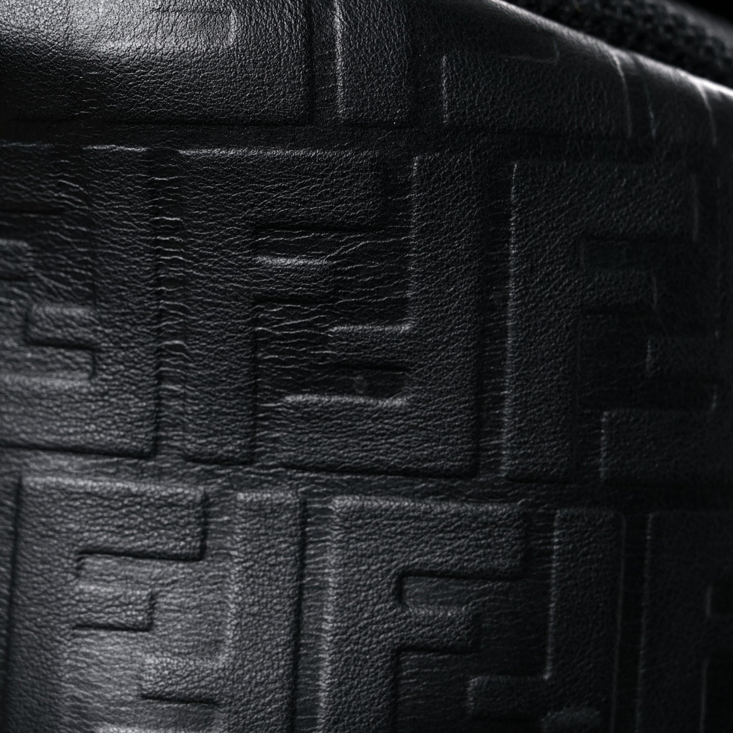 Vitello Grace FF 1974 Embossed Backpack Black