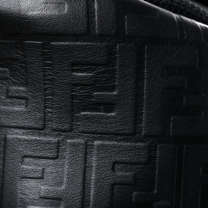 Fendi Vitello Grace FF 1974 Embossed Backpack Black 17 of 22
