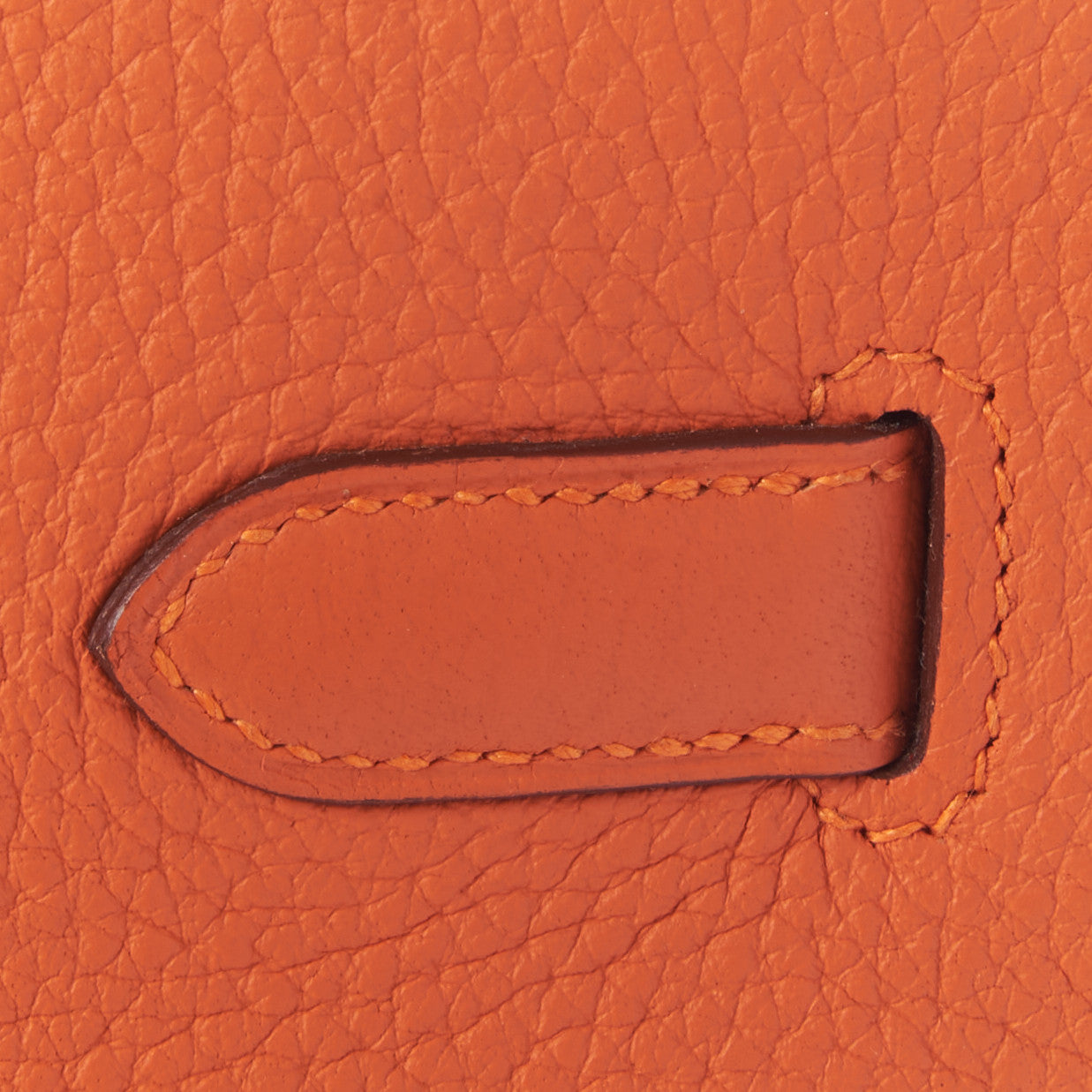 Togo Birkin 35 Orange