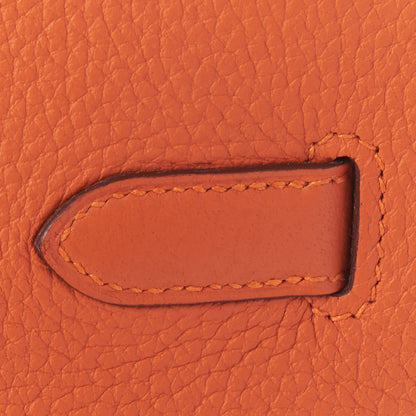 Hermes Togo Birkin 35 Orange 10 of 31