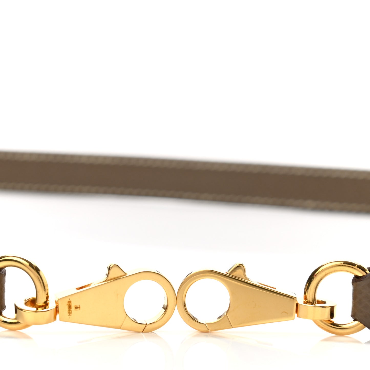 Epsom Kelly Shoulder Strap Etoupe