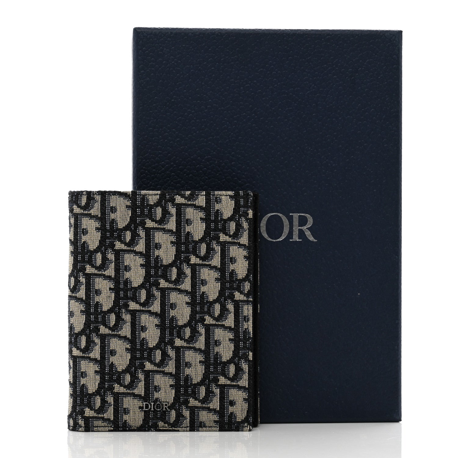 Christian Dior Oblique Passport Holder Blue 7 of 7