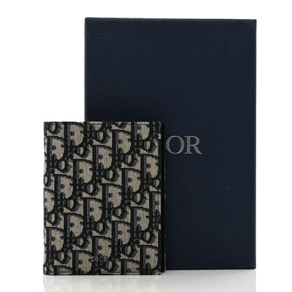Christian Dior Oblique Passport Holder Blue 7 of 7
