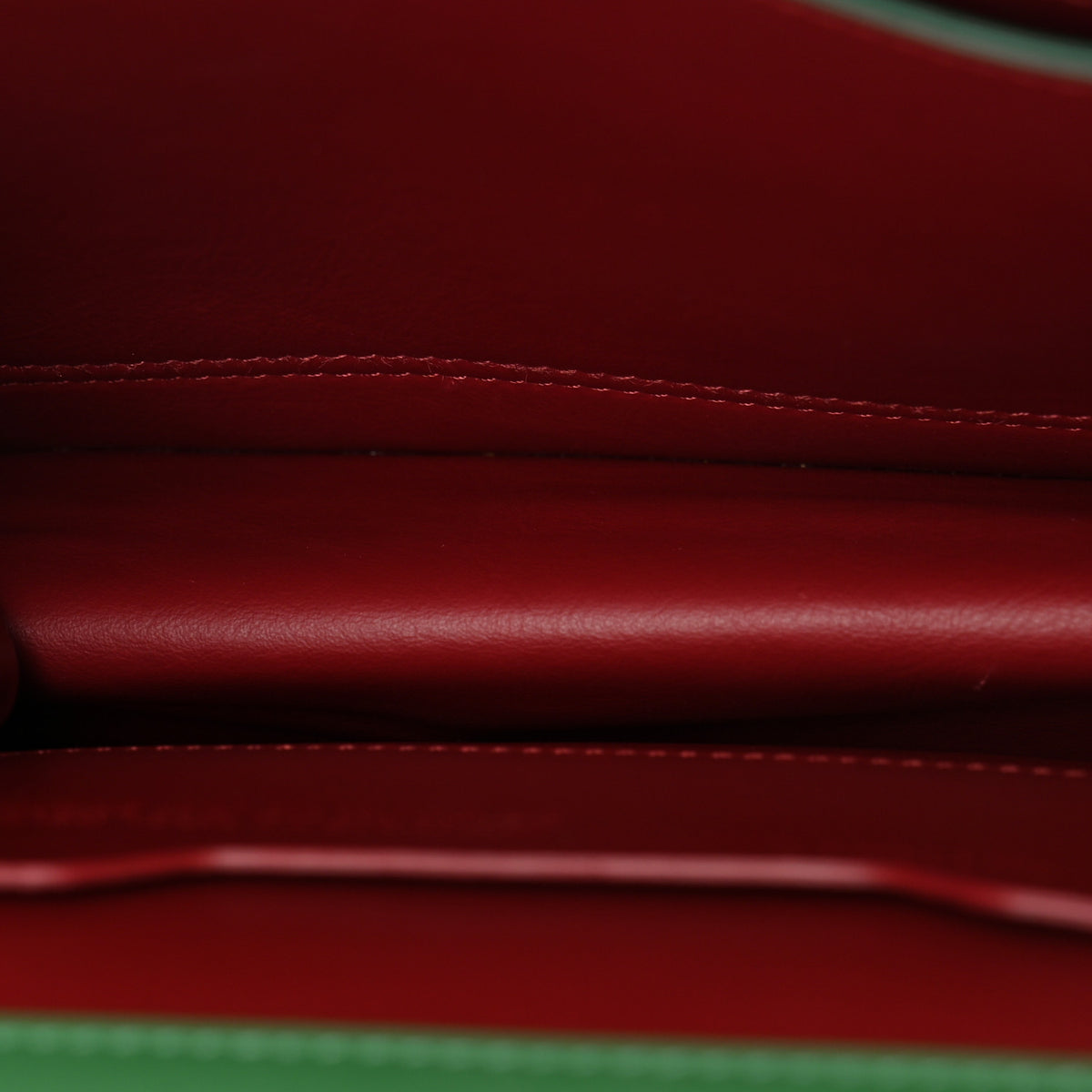 Off-White Shearling Calfskin Jitney 2.8 Bag Green 5 of 14