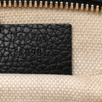 Gucci Pebbled Calfskin Small Soho Disco Bag Black 7 of 15
