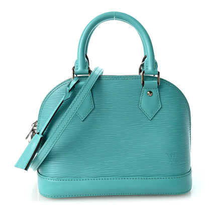 Louis Vuitton Epi Alma BB Turquoise 1 of 10