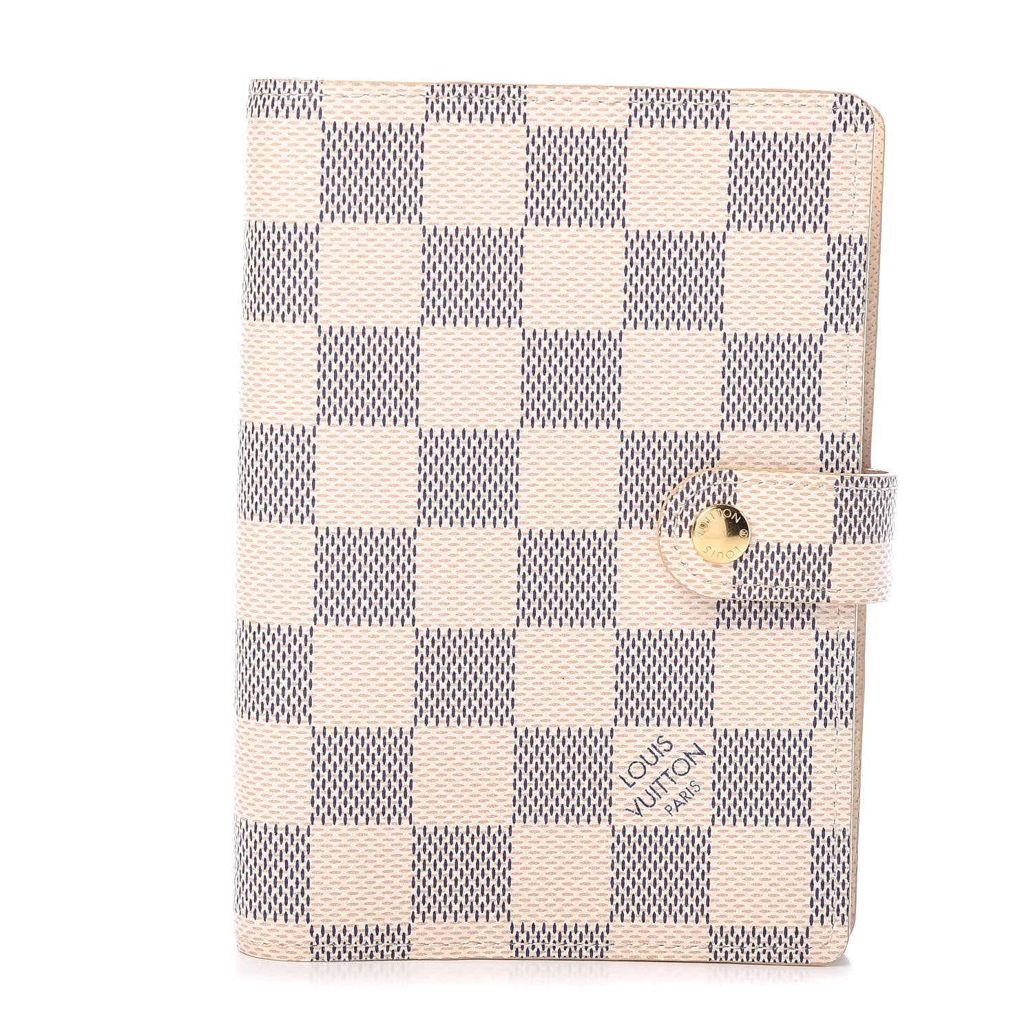 Louis Vuitton Damier Azur Small Ring Agenda Cover 1 of 8