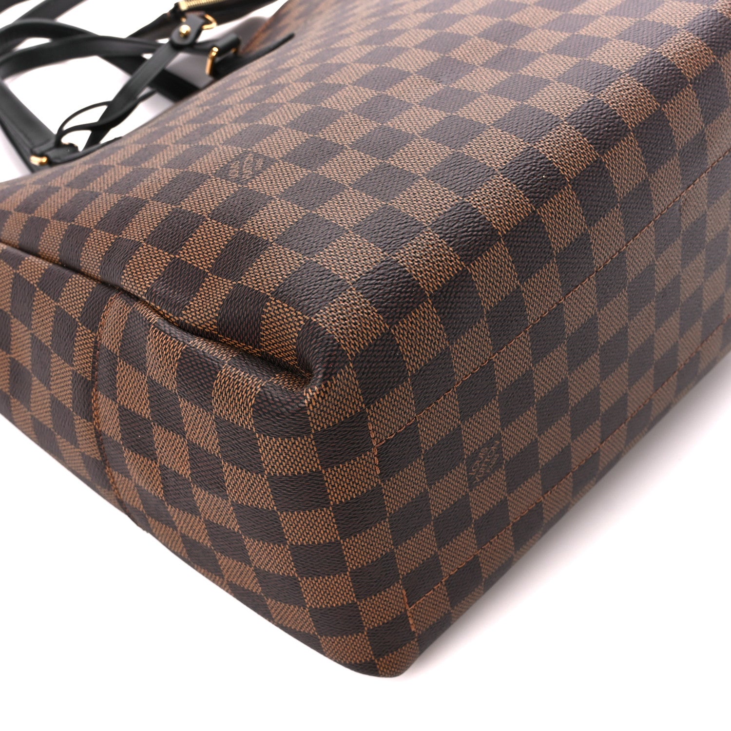 Louis Vuitton Damier Ebene Belmont MM Black 12 of 13