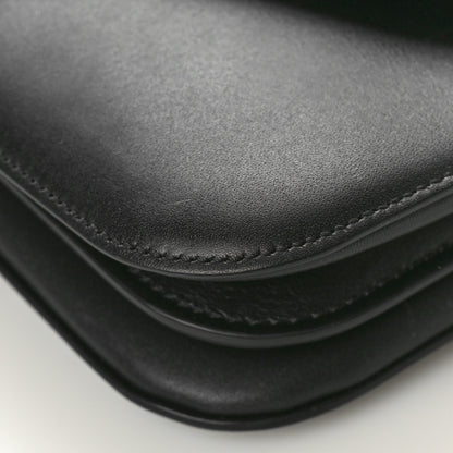 Bottega Veneta Calfskin Mount Envelope Bag Black 9 of 10