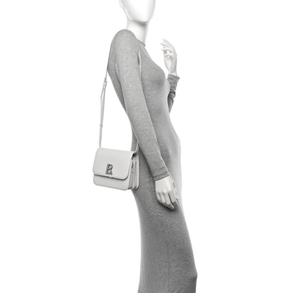 Balenciaga Shiny Box Calfskin Small B Bag White 2 of 12