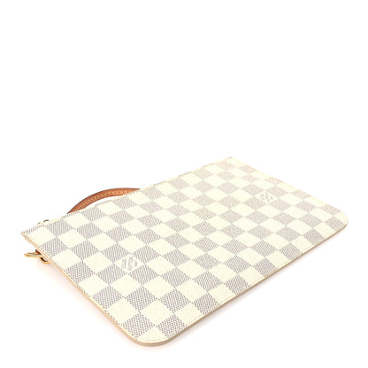 Louis Vuitton Damier Azur Neverfull MM GM Pochette 4 of 8