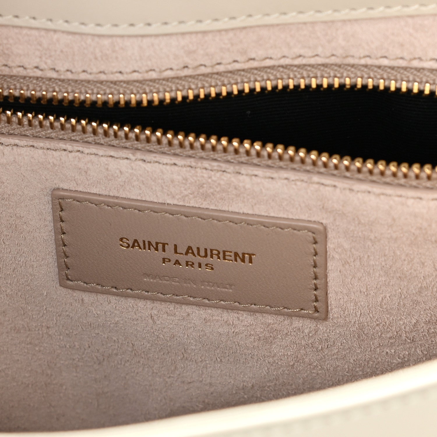 Saint Laurent Smooth Calfskin Le 5 A 7 Hobo Blanc Vintage 8 of 12