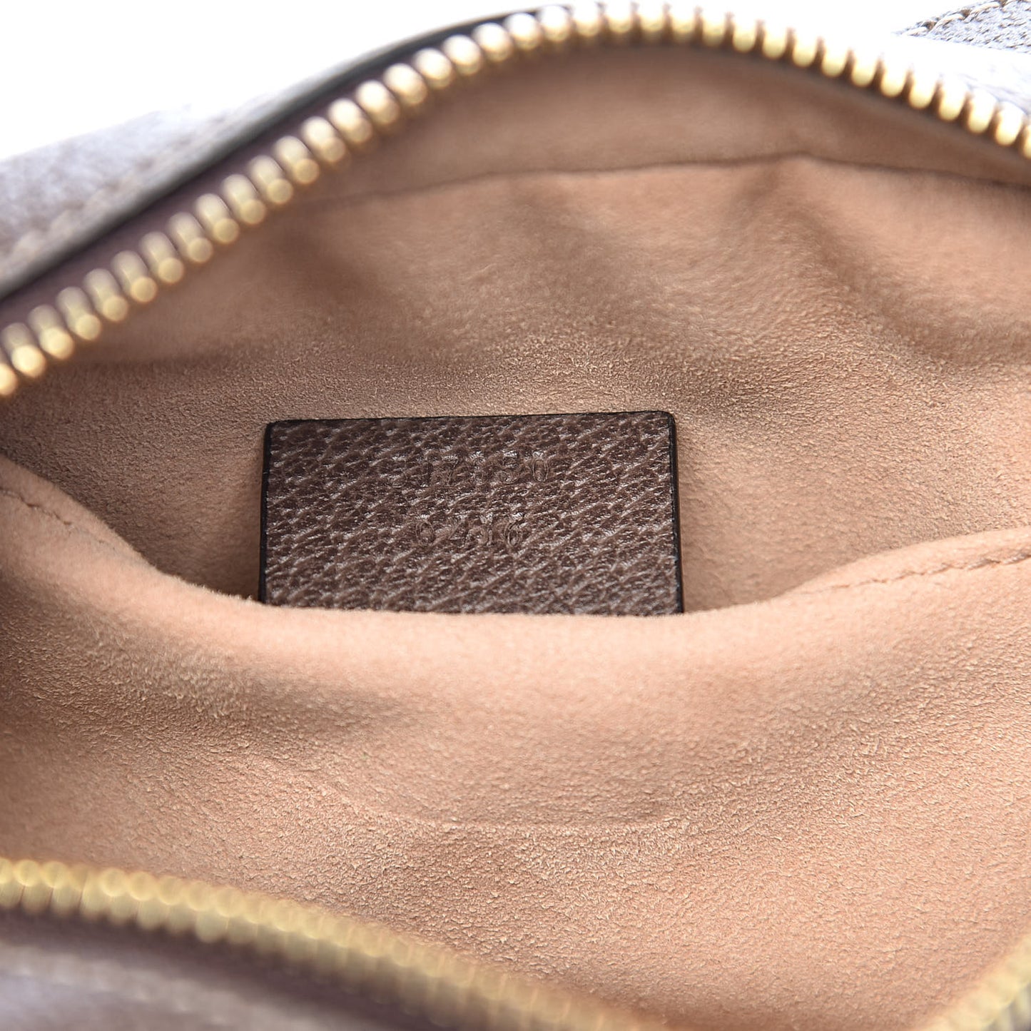 GG Supreme Monogram Web Mini Ophidia Shoulder Bag Brown