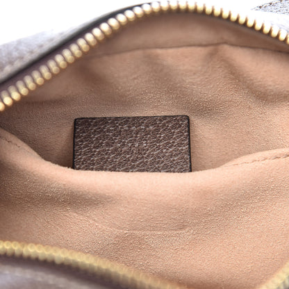 Gucci GG Supreme Monogram Web Mini Ophidia Shoulder Bag Brown 7 of 11