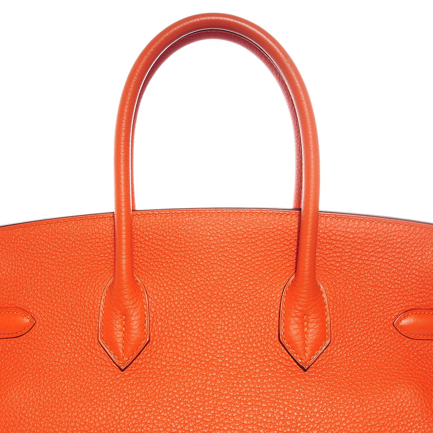 Togo Birkin 35 Orange
