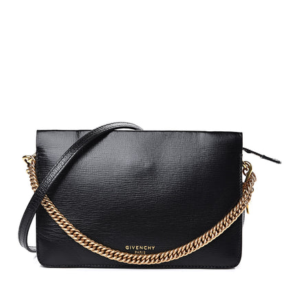 Givenchy Textured Calfskin Cross 3 Crossbody Bag Black 1 of 10