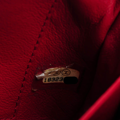 Chanel Patent Calfskin Quilted Extra Mini Flap Red 8 of 8
