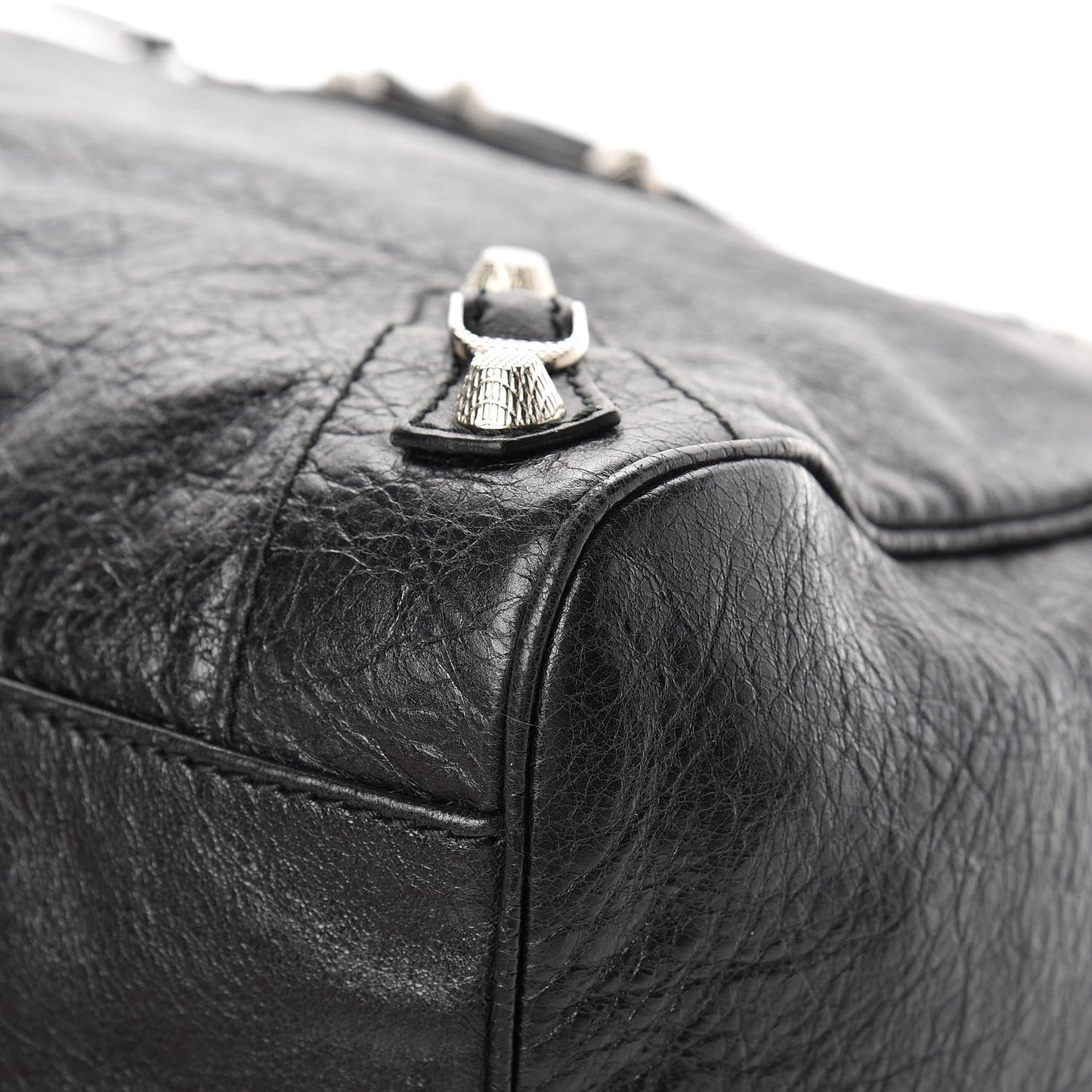 Agneau Giant 12 Silver Hardware Velo Black