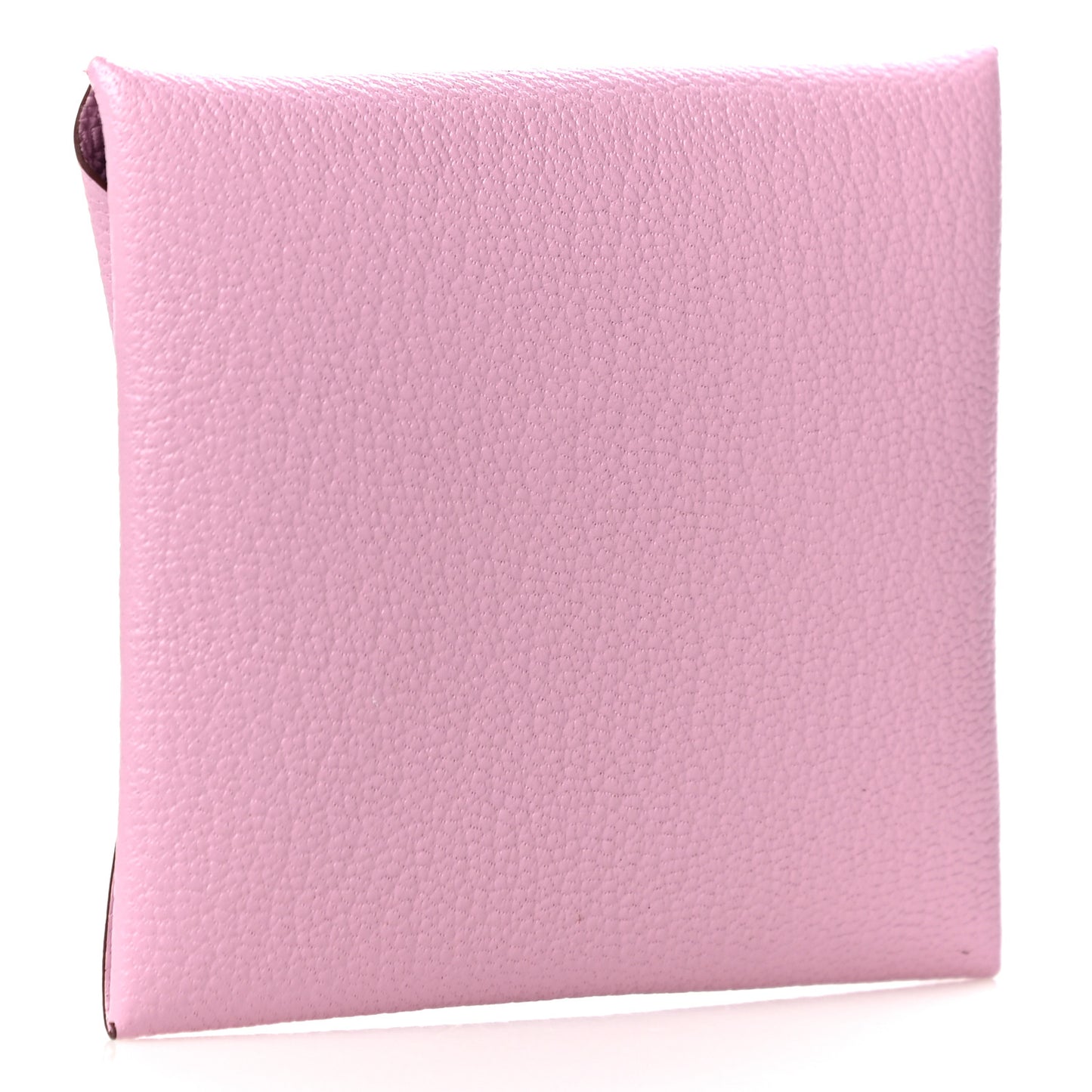 Chevre Mysore Bastia Coin Purse Mauve Sylvestre