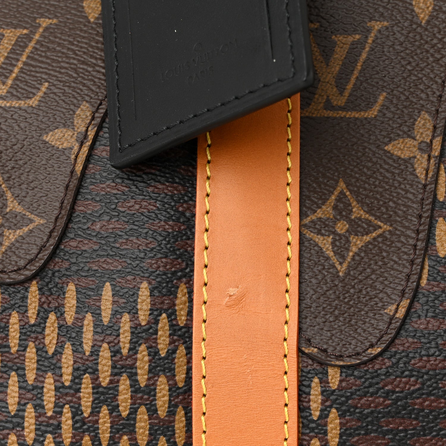 Louis Vuitton x Nigo Giant Damier Ebene Monogram Keepall Bandouliere 50 19 of 19