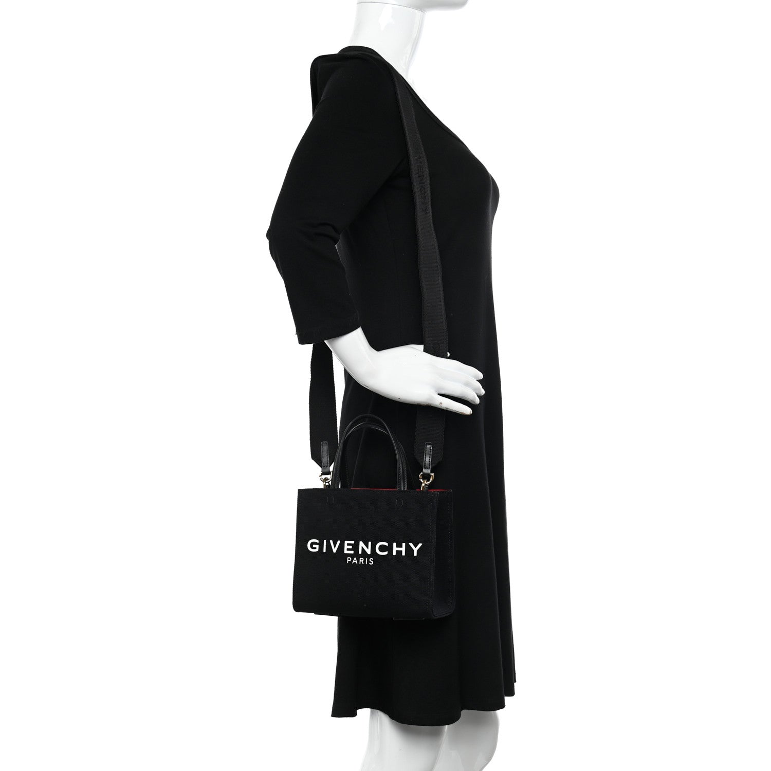 Givenchy Canvas Mini G-Tote Black 2 of 10
