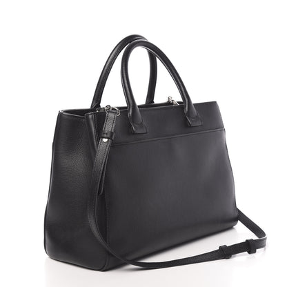 Chanel Grained Calfskin Small Neo Executive Shopper Tote Black 3 of 10