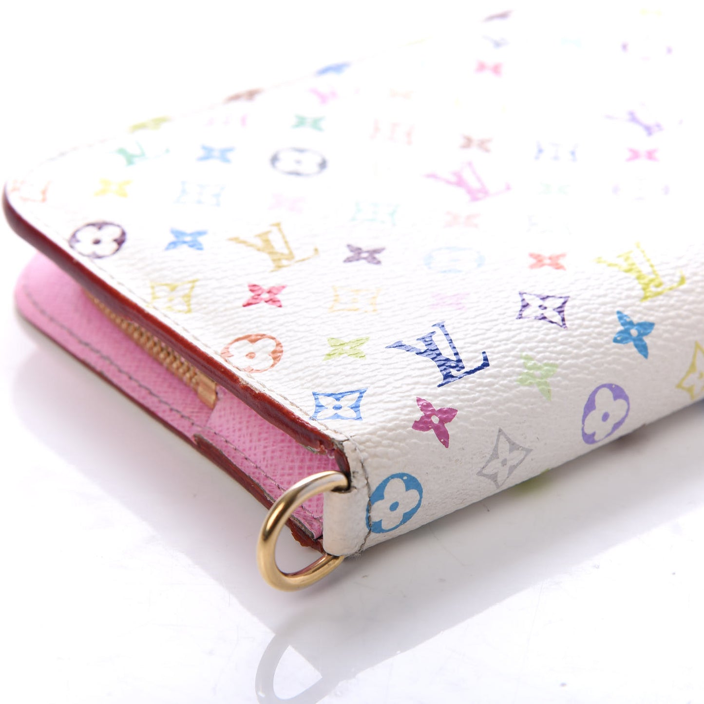 Monogram Multicolor Insolite Wallet White Litchi