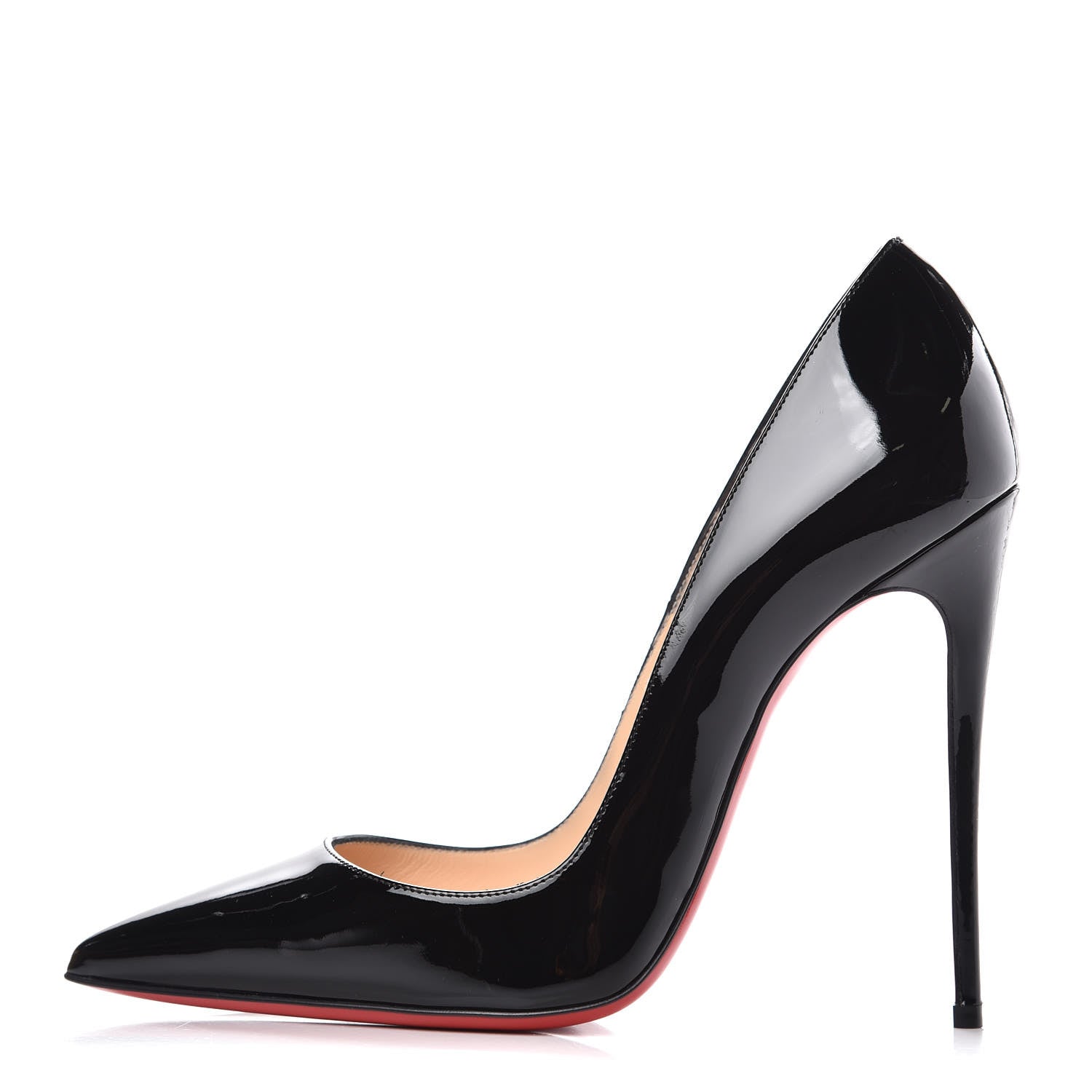 Christian Louboutin Patent So Kate 120 Pumps 37.5 Black 1 of 8