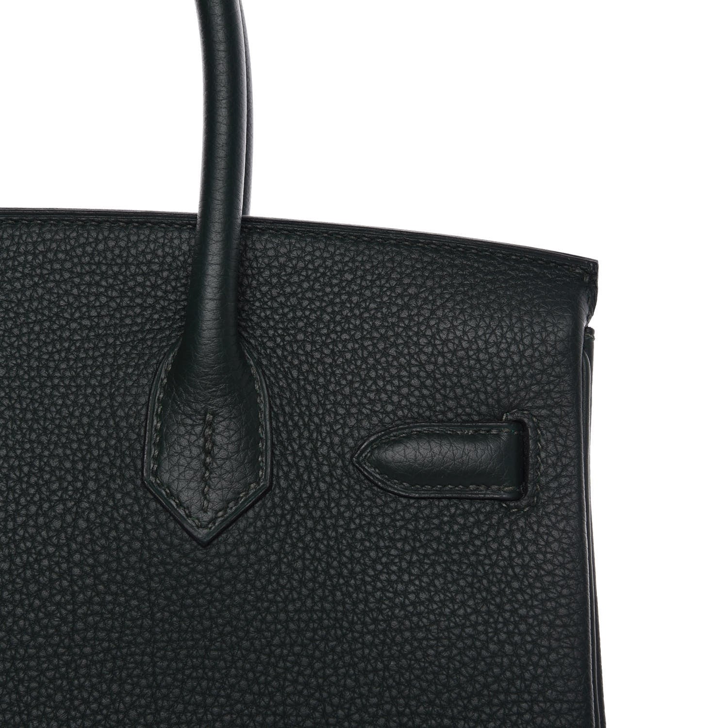 Hermes Togo Birkin 30 Vert Fonce 24 of 32