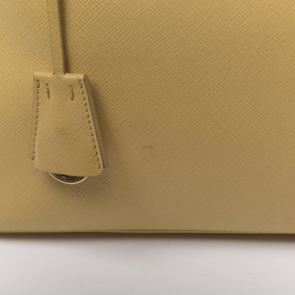 Prada Saffiano Lux Medium Tote Ginestra 13 of 27