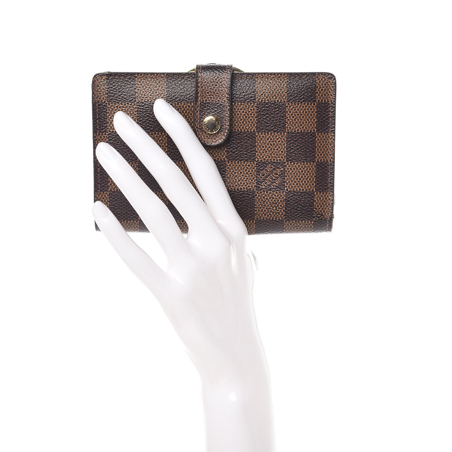 Louis Vuitton Damier Ebene French Purse Wallet 2 of 11